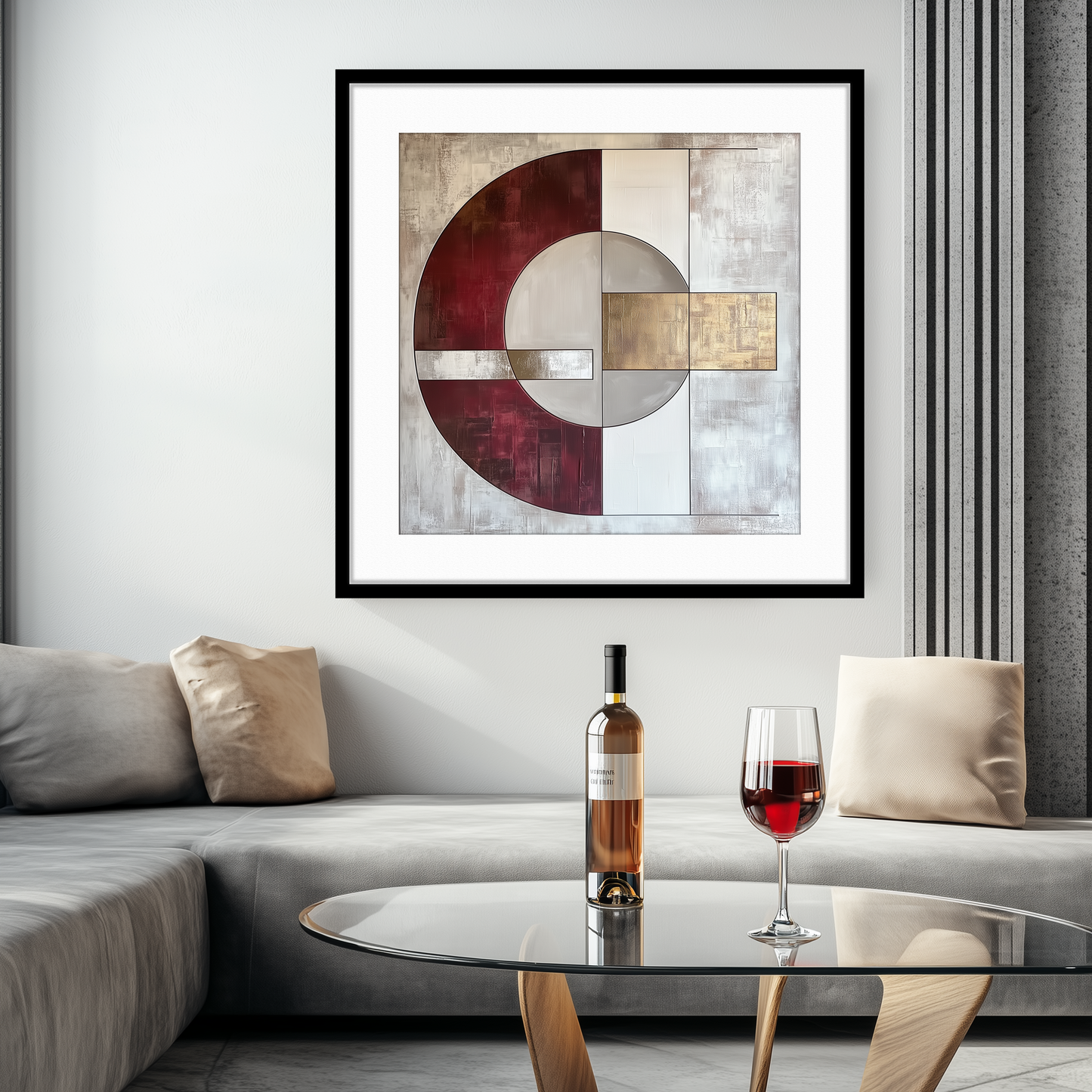 CRIMSON HARMONY - Fine Art Giclee Print