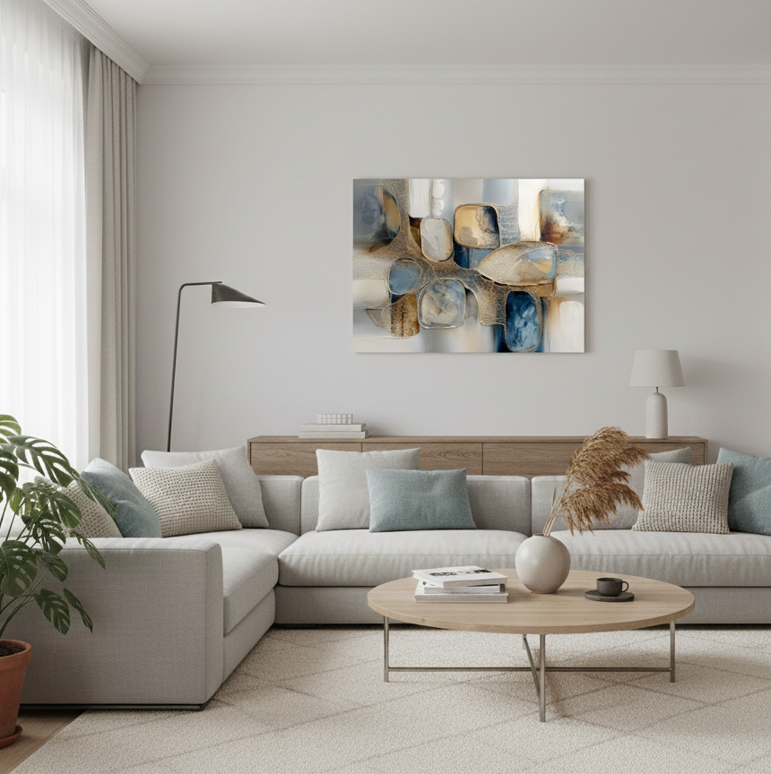 PAISAJE DE TEXTURAS - Fine Art Giclee Print