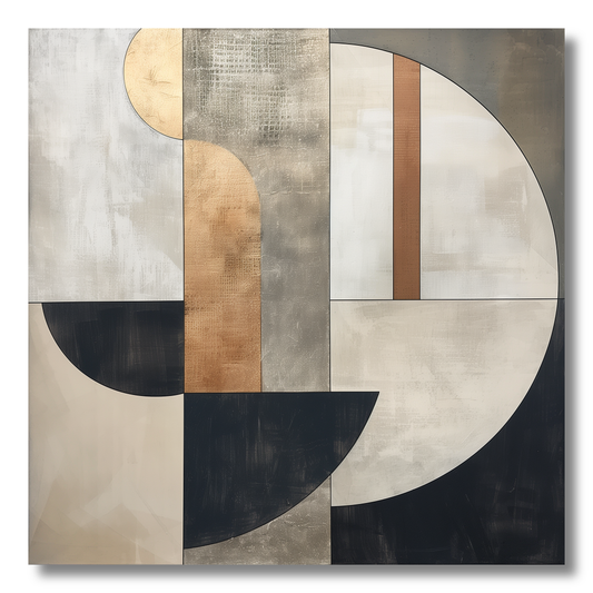 METALLIC GEOMETRY - Fine Art Print on Premium/Museum Quality Paper